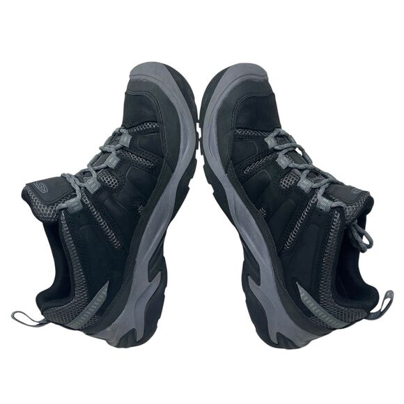 Keen Mens 8.5 Circadia Vent Black Steel Grey Hiking Trail Sneakers Boots 1026780 - Picture 8 of 10